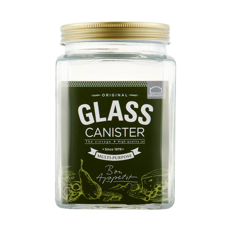 Hũ thuỷ tinh đựng thực phẩm LocknLock Glass Canister 1700ml - LLG538, , large image number null